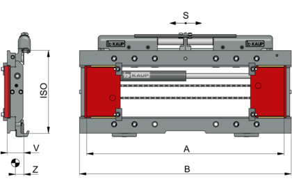 Positionneur de fourches T163SN - 2