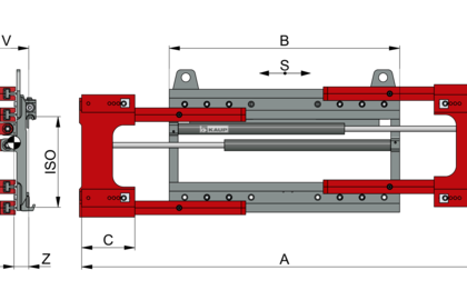 Fork Positioner T410Z - 2