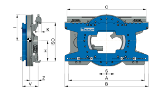 Rotator 360° endless, fishing industry T391S - T391.3S