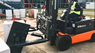 Rotating Roll Arms T106AH180