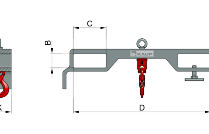 Crane Hook T183 G/S - 2