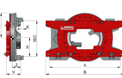 Tête rotative 360° sans fin, T351 - 3