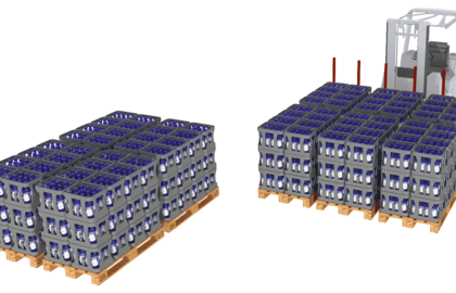 Sextuple positionneur mono-multifourches T429-4-6 - 4