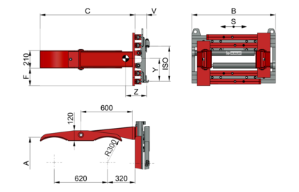 Drum Clamp T415-2 - 2