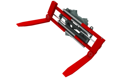 Rotating Fork Clamp with Turnable Forks T451D - 3