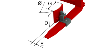 Rotating Roll Arms T106A