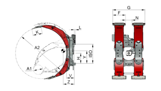 Rotating Roll Clamp T458B-2