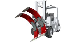Rotating Roll Clamp T458B-2 Rotating Roll Clamp T458B-2
