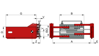 Recyclingklammer T413RC