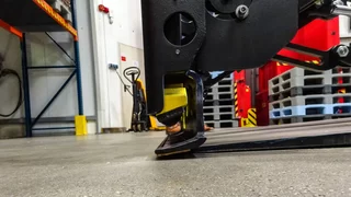 Klemmschieber mit Palettensparer T145S