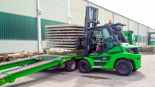 Fork Positioner, integrated T160 BI