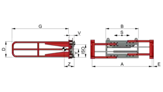 Schaumstoffklammer T413R