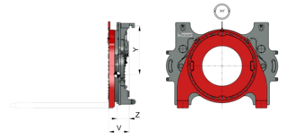 Tablero rotativo desde 10T351 - sin fin a 360°