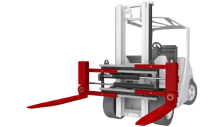 Fork Clamp with Turnable Forks T411D Fork Clamp with Turnable Forks T411D