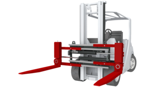 Fork Clamp with Turnable Forks T411D
