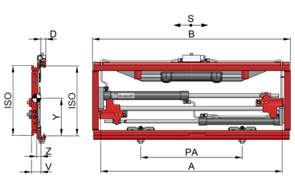 Zinkenverstellgerät T156 - 2