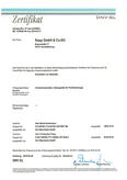 Schweißzulassung vom DNV-GL Schweißzulassung vom Germanischen Lloyd