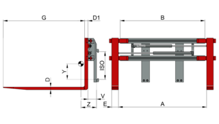 Fork Positioner T466ZH