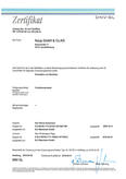 Schweißzulassung vom DLV-GL