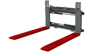 Fork Positioner with Telescopic Forks T466/T180CT