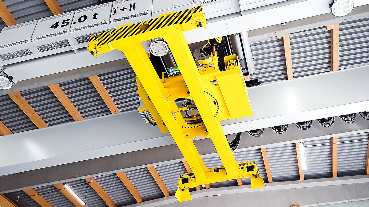 Container Spreader easily individually adaptable KAUP