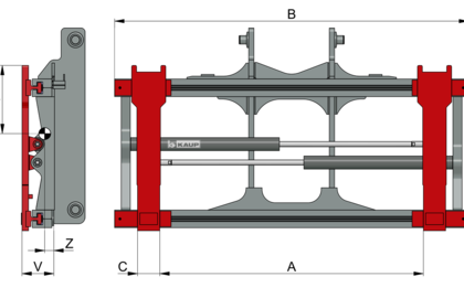 Fork Positioner, integrated T160ITW - 2