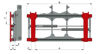 Fork Positioner, integrated T160ITW