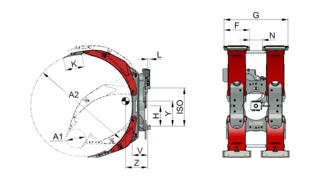 Rotating Roll Clamp T458B