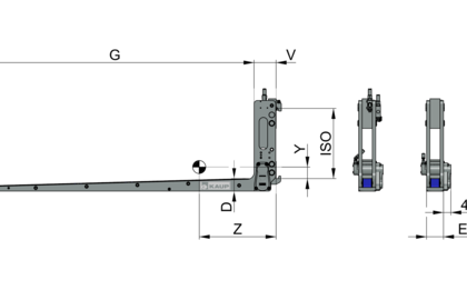 Horquillas de banda transportadora T180FG