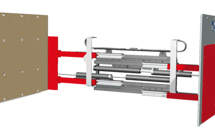 Telescopic Appliance- / Carton Clamp T414GT-1L - 3