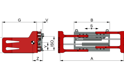 Pince à balles T413 - 1