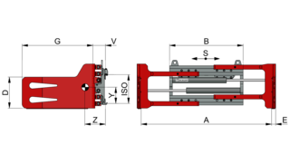 Ballenklammer, Zelluloseklammer T413