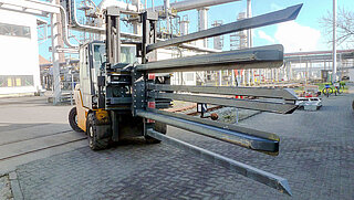Volteador de paletas con giro T451W