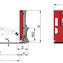 T145S Klemmschieber mit Palettensparer T145S