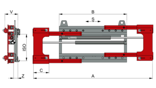 Zinkenverstellgerät T410Z