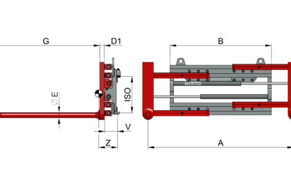 Écarteur à éperons T411ZR - 2