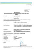 Bescheinigung über die Herstellerqualifikation zum Schweißen von Stahlbauten Bescheinigung über die Herstellerqualifikation zum Schweißen von Stahlbauten