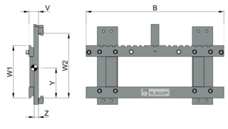 Adapter Carriage T 013.1 / T013.2