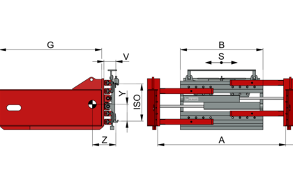 Recyclingklammer T413RC - 2