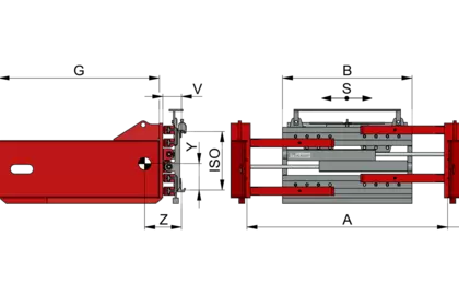 Recyclingklammer T413RC - 2