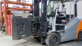 Drehbare Rollenklammer T458P