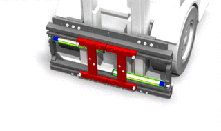 Fork Positioner, integrated T160 BI