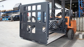 Klemmschieber mit Palettensparer T145S