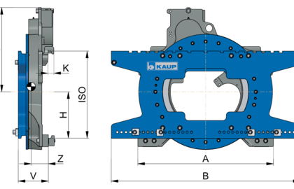 Rotator 360° endless, fishing industry T351.1S / T351.1.3S - 2