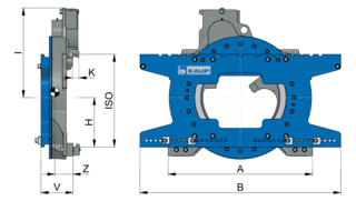 Rotator 360° endless, fishing industry T351.1S / T351.1.3S