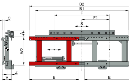 Mehrfach-Seitenschieber - 1