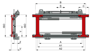 Zinkenverstellgerät T466