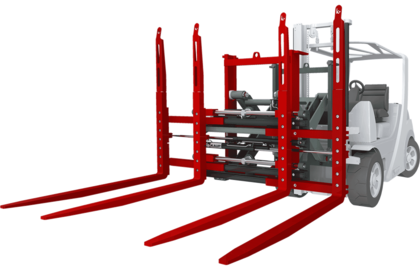 Double Pallet Handler on a Pantograph T429/T149Z - 1