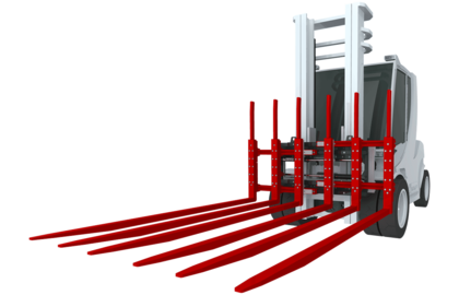 Sextuple positionneur mono-multifourches T429-4-6 - 2