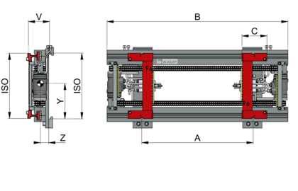 Fork Positioner T163S - 2